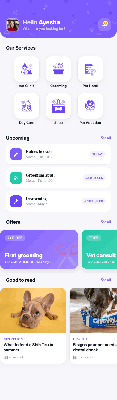 BestBuds app home screen